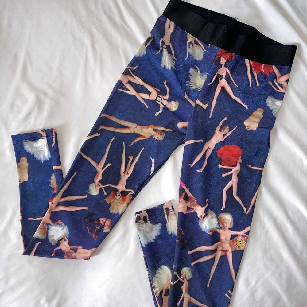 NWT Gothic Barbie Leggings By Lip Service Size XS